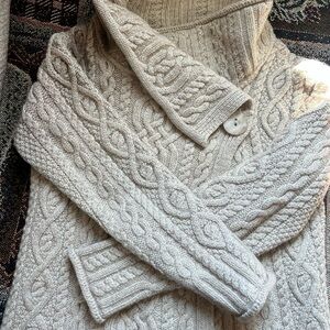 Cozy Cable Knit Sweater in Cream
